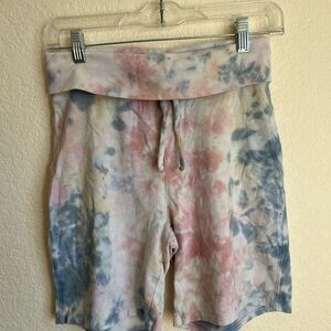 Old Navy Tie-Dye Athletic Shorts - Pink, Blue, Cream